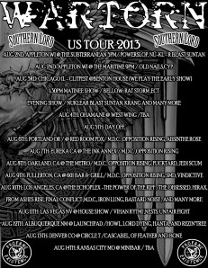 Wartorn Tour 2013 copy