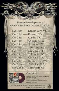 krang tour poster
